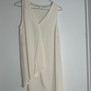 🩷 RACHEL Rachel Roy Asymmetrical Ivory Top